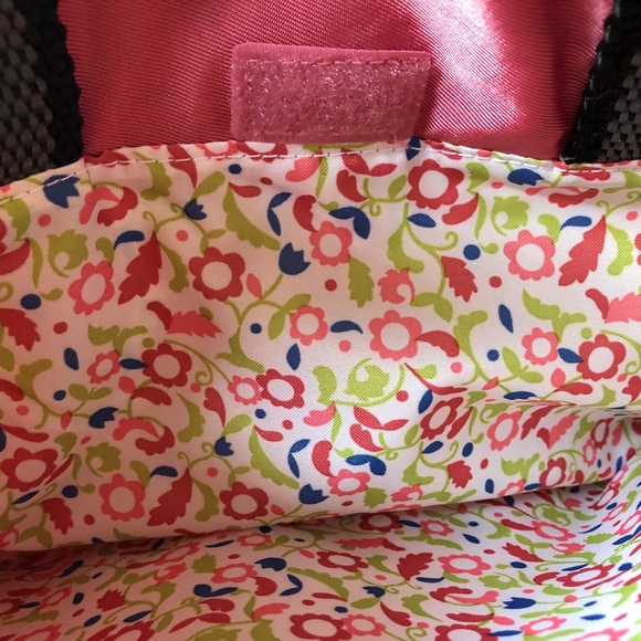 ESPRIT SOHO II PINK NYLON MESSENGER NWT -RARE - Picture 3 of 6